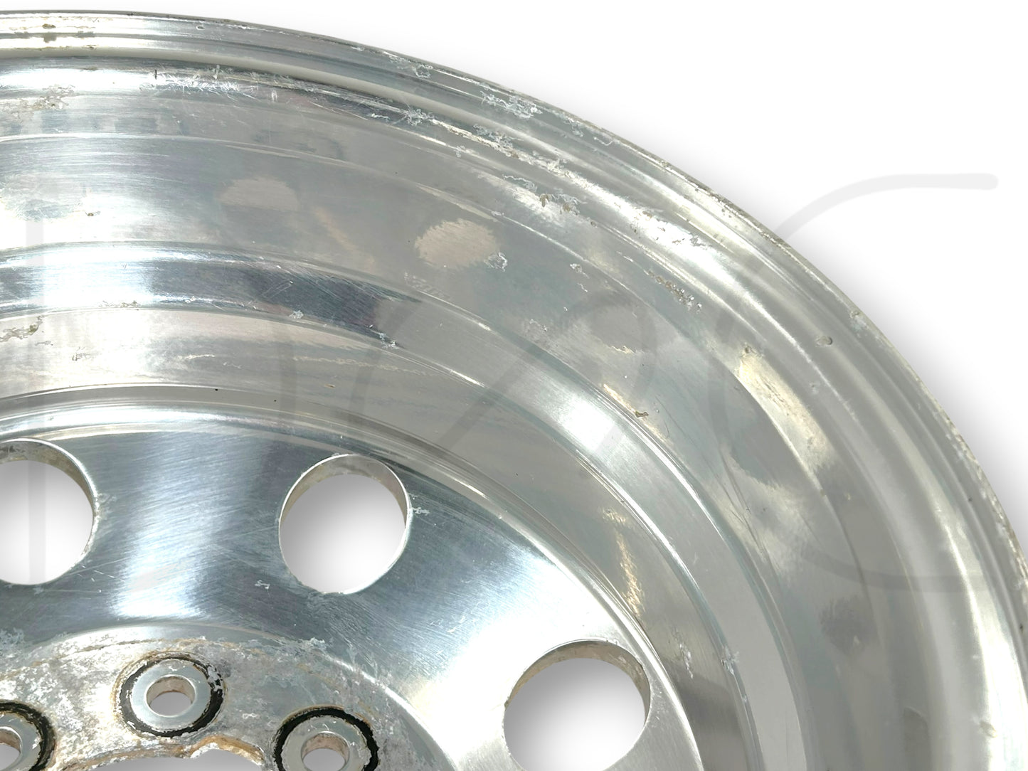 85-97 Ford F350 Dually Rear 16" Alcoa Aluminum Wheel 16X6 Rim OE F4Ta-1007-Ha