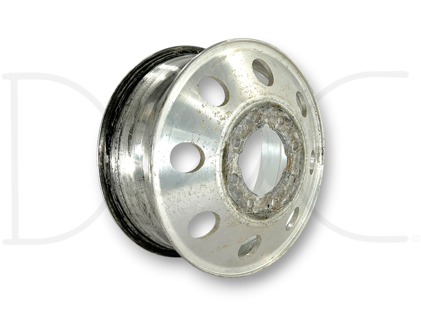85-97 Ford F350 Dually Rear 16" Alcoa Aluminum Wheel 16X6 Rim OE F4Ta-1007-Ha