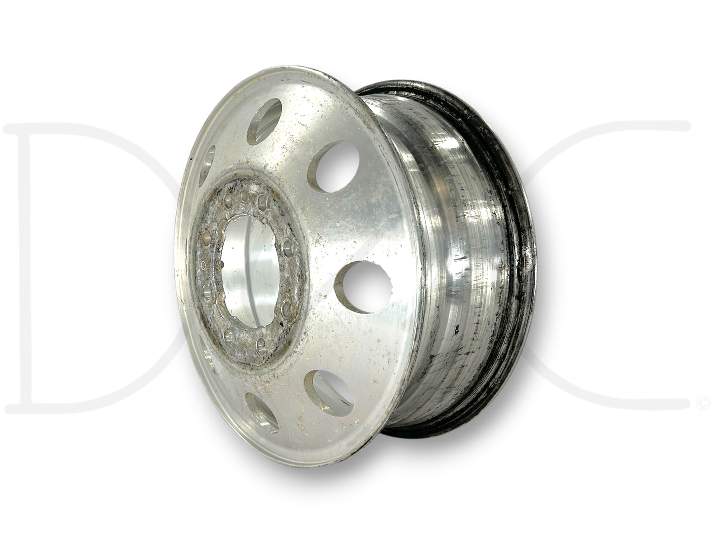 85-97 Ford F350 Dually Rear 16" Alcoa Aluminum Wheel 16X6 Rim OE F4Ta-1007-Ha
