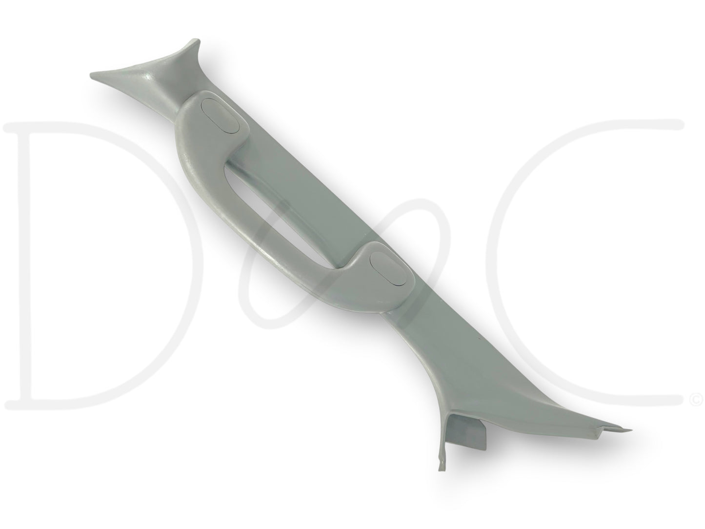 03-07 Ford F250 F350 LH Left Driver A-Pillar Trim W/ Grab Handle Gray OE