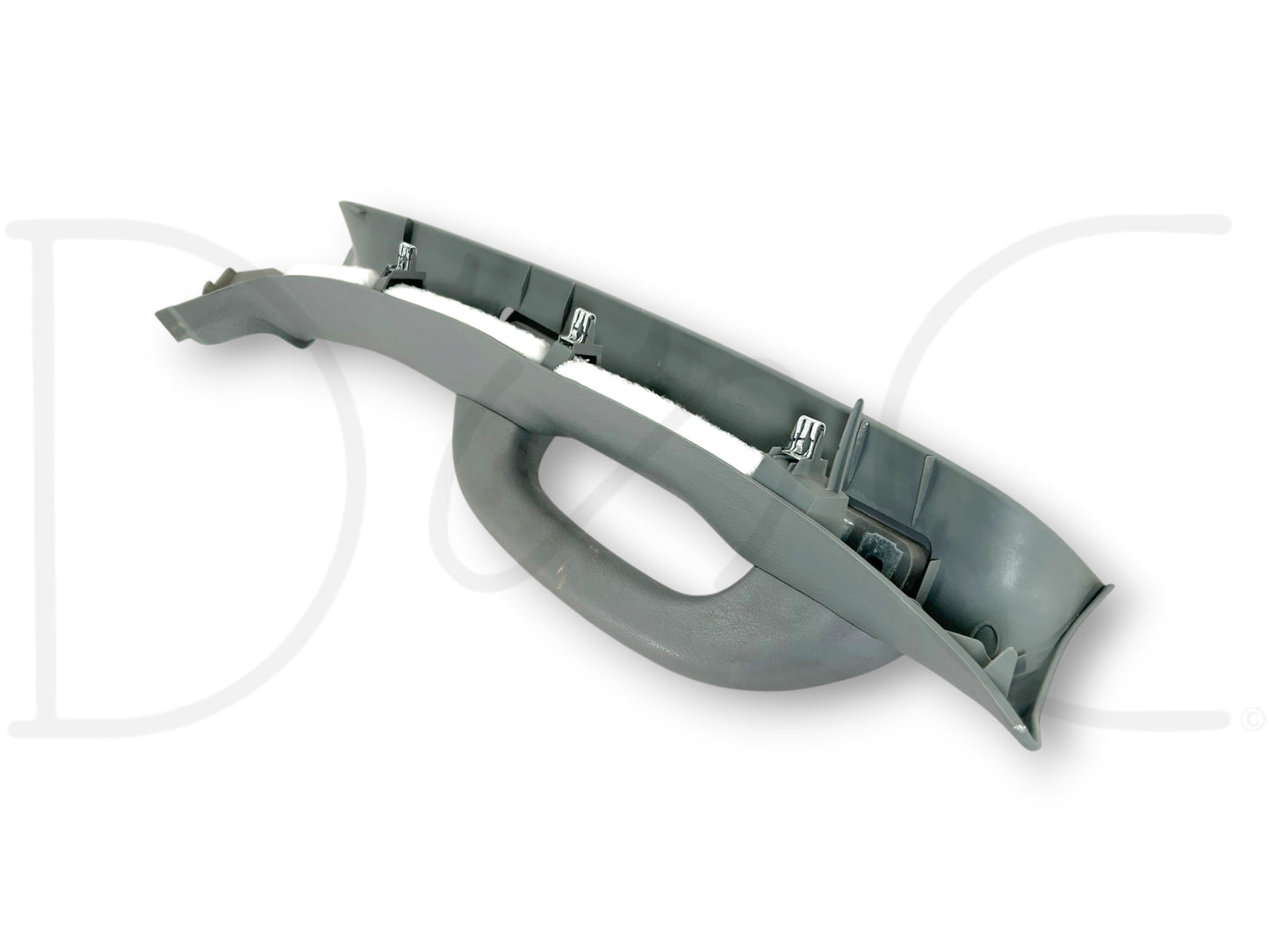 03-07 Ford F250 F350 LH Left Driver A-Pillar Trim W/ Grab Handle Gray OE