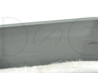03-07 Ford F250 F350 RH Right Passenger A-Pillar Trim Grab Handle Gray OE