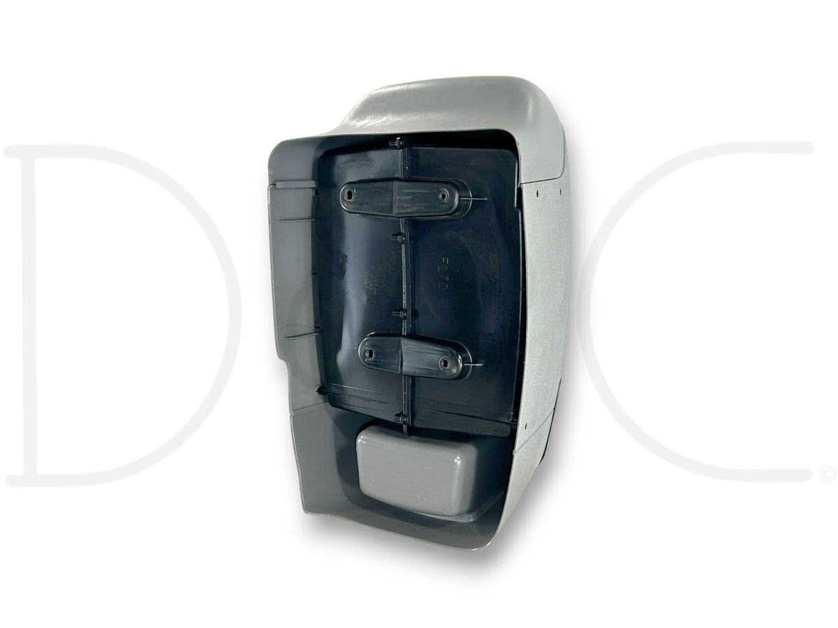 99-07 Ford F250 F350 Lariat Center Console Floor Storage Gray Wood Grain