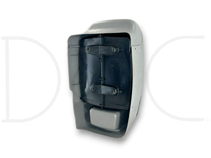 99-07 Ford F250 F350 Lariat Center Console Floor Storage Gray Wood Grain
