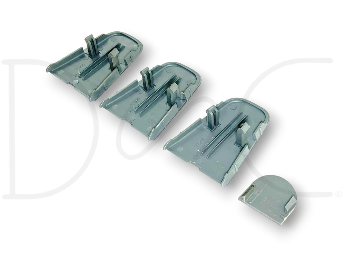 99-07 Ford F250 F350 Super Duty Dashboard Dash Bolt Cover Trim Set Gray OE