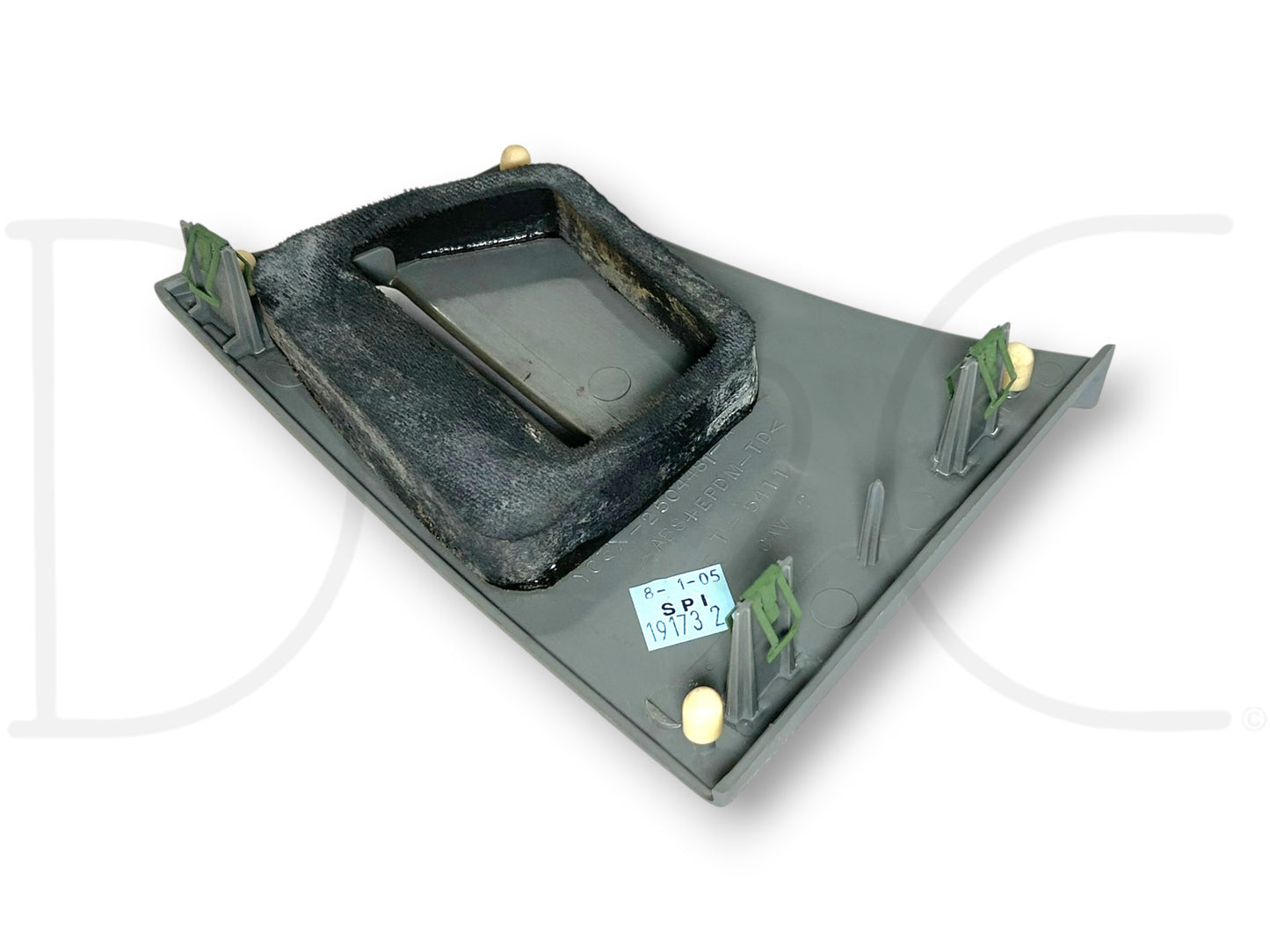99-07 Ford F250 F350 LH Driver Dash End Cap Side Panel Defrost Vent Gray OE