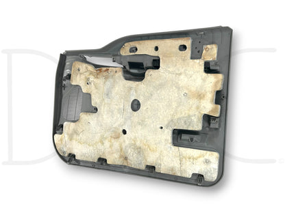 05-07 Ford F250 F350 LH Left Driver Front Door Panel Gray Wood Grain OE *Blem*