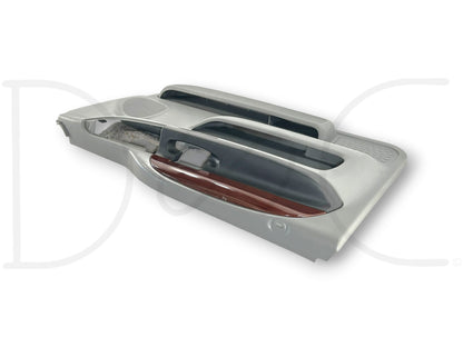 05-07 Ford F250 F350 LH Left Driver Front Door Panel Gray Wood Grain OE *Blem*