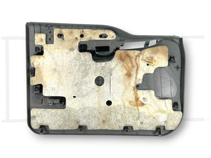 05-07 Ford F250 F350 RH Right Passenger Front Door Panel Gray Wood Grain *Blem*