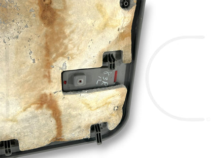 05-07 Ford F250 F350 Lariat LH Left Driver Rear Door Panel Gray Wood Grain OE