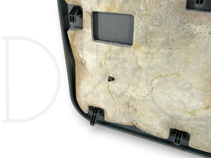 05-07 Ford F250 F350 Lariat LH Left Driver Rear Door Panel Gray Wood Grain OE