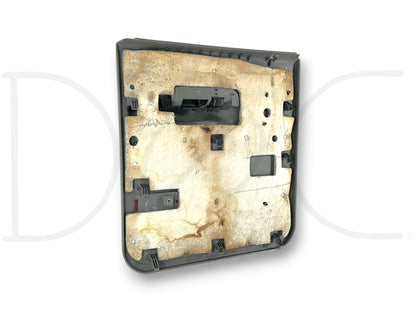 05-07 Ford F250 F350 Lariat RH Right Passenger Rear Door Panel Gray Wood Grain