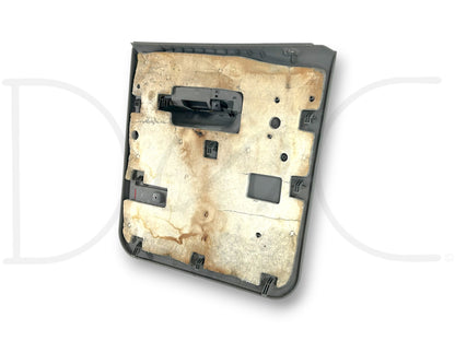 05-07 Ford F250 F350 Lariat RH Right Passenger Rear Door Panel Gray Wood Grain