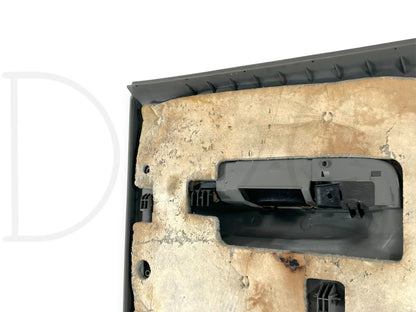 05-07 Ford F250 F350 Lariat RH Right Passenger Rear Door Panel Gray Wood Grain