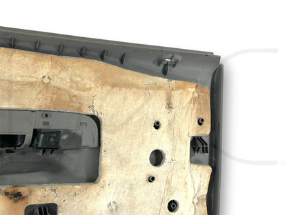 05-07 Ford F250 F350 Lariat RH Right Passenger Rear Door Panel Gray Wood Grain