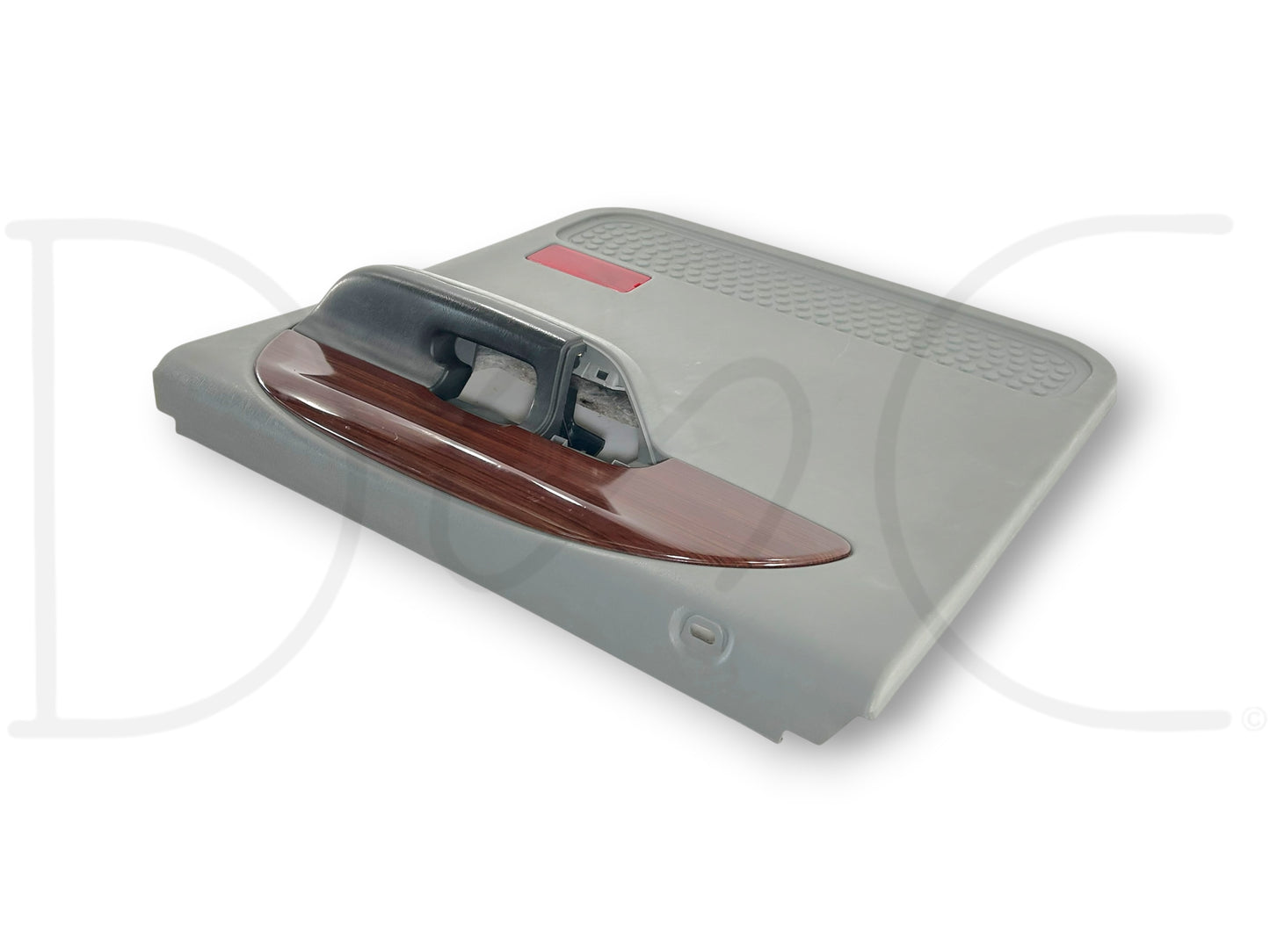 05-07 Ford F250 F350 Lariat RH Right Passenger Rear Door Panel Gray Wood Grain
