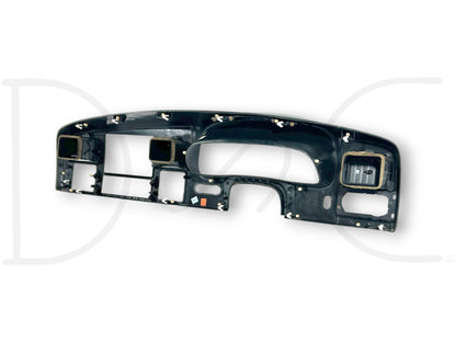 05-07 Ford F250 F350 Lariat Dash Bezel Radio Cluster Trim Panel Black Wood Grain