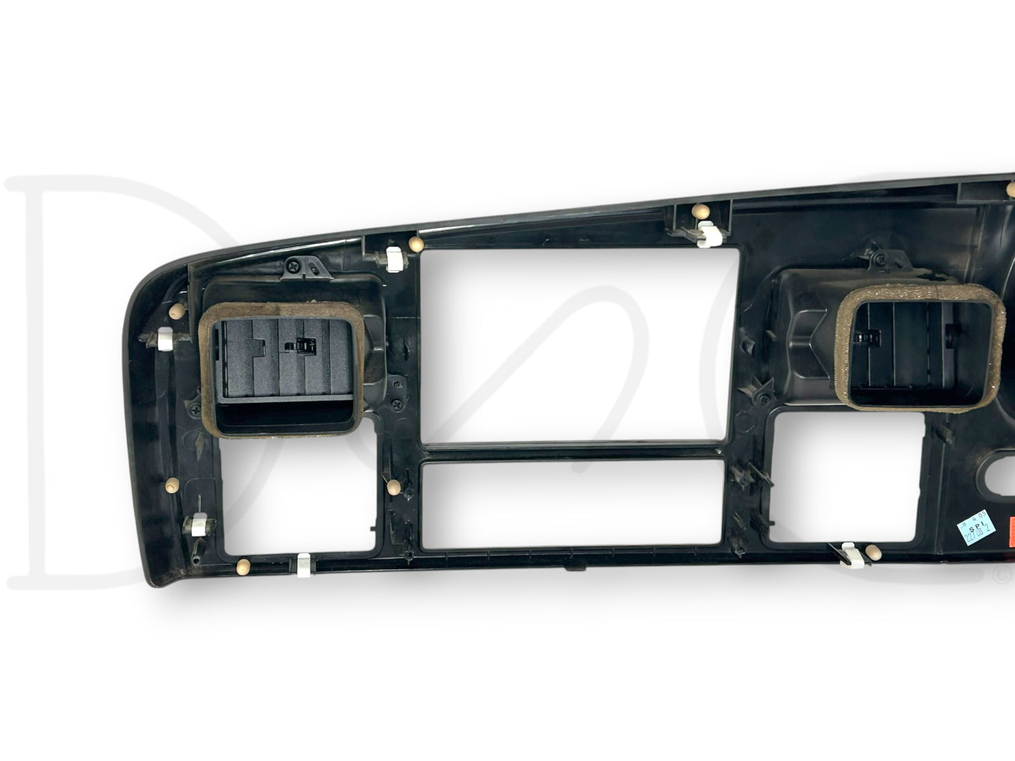 05-07 Ford F250 F350 Lariat Dash Bezel Radio Cluster Trim Panel Black Wood Grain