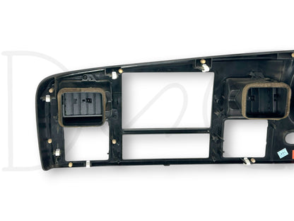 05-07 Ford F250 F350 Lariat Dash Bezel Radio Cluster Trim Panel Black Wood Grain