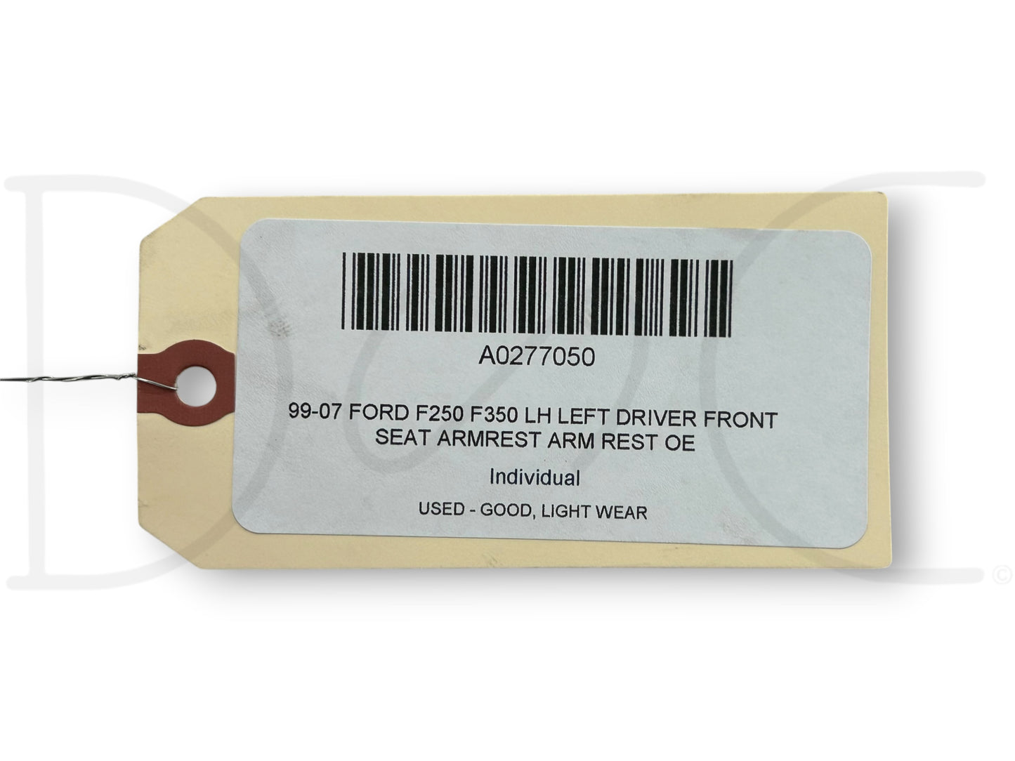99-07 Ford F250 F350 LH Left Driver Front Seat Armrest Arm Rest OE