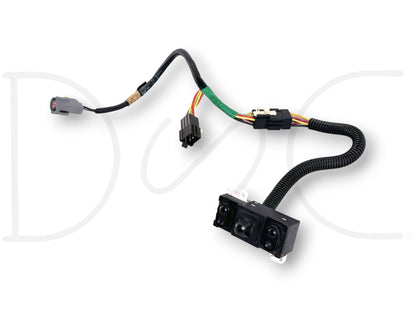 02-07 Ford F250 F350 RH Right Passenger Power Seat Switch Control Wiring Harness