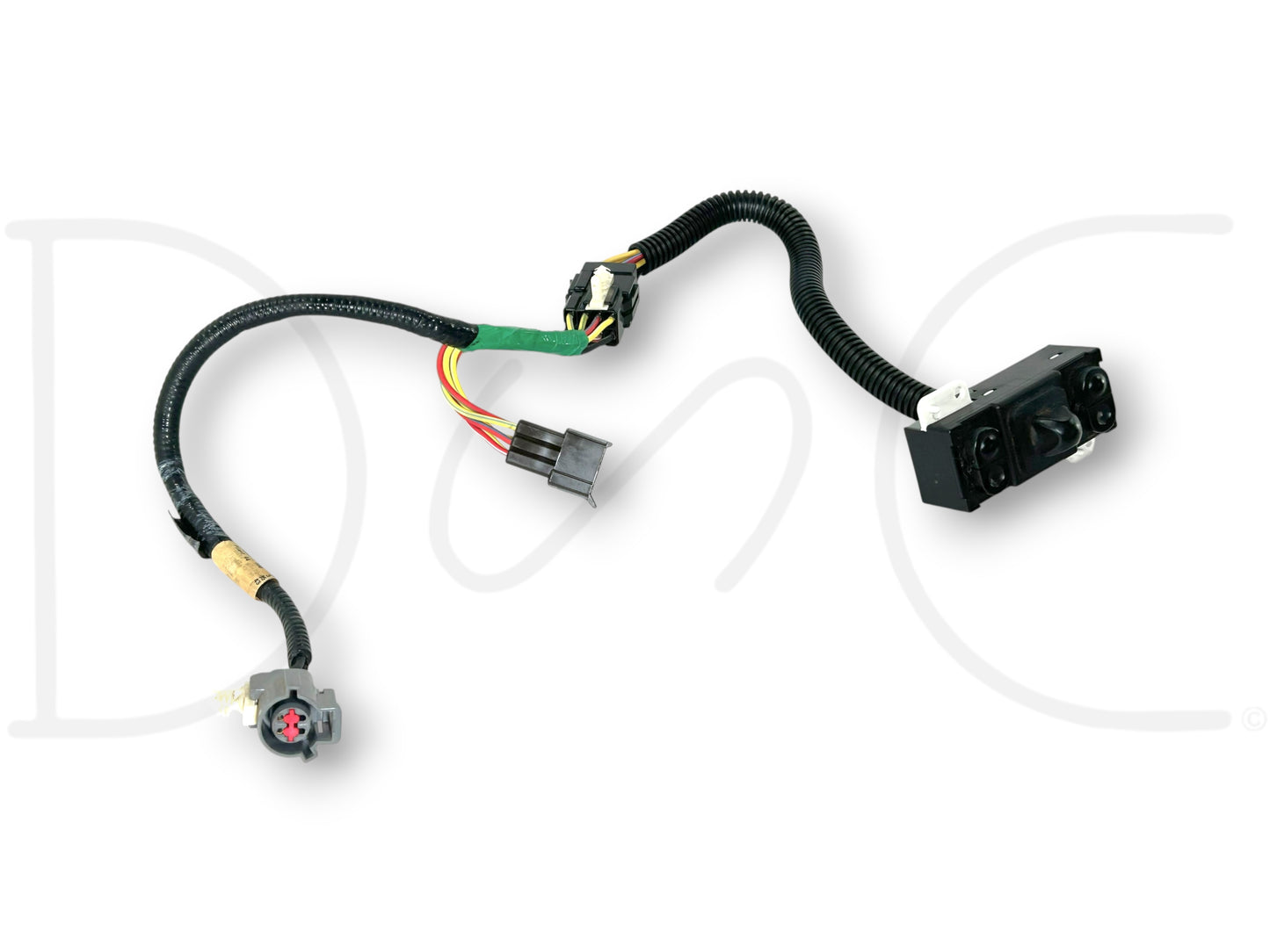 02-07 Ford F250 F350 RH Right Passenger Power Seat Switch Control Wiring Harness