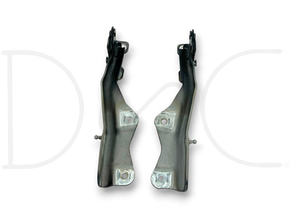 99-07 Ford F250 F350 Super Duty Hood Hinge Set Black Hood Hinges OE RH LH Pair