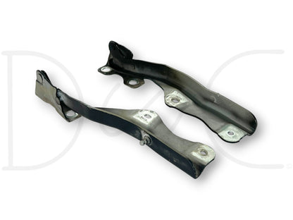 99-07 Ford F250 F350 Super Duty Hood Hinge Set Black Hood Hinges OE RH LH Pair
