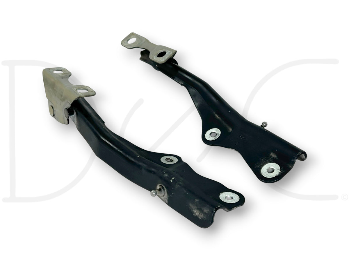 99-07 Ford F250 F350 Super Duty Hood Hinge Set Black Hood Hinges OE RH LH Pair