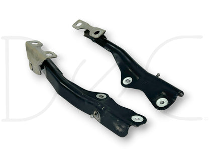 99-07 Ford F250 F350 Super Duty Hood Hinge Set Black Hood Hinges OE RH LH Pair