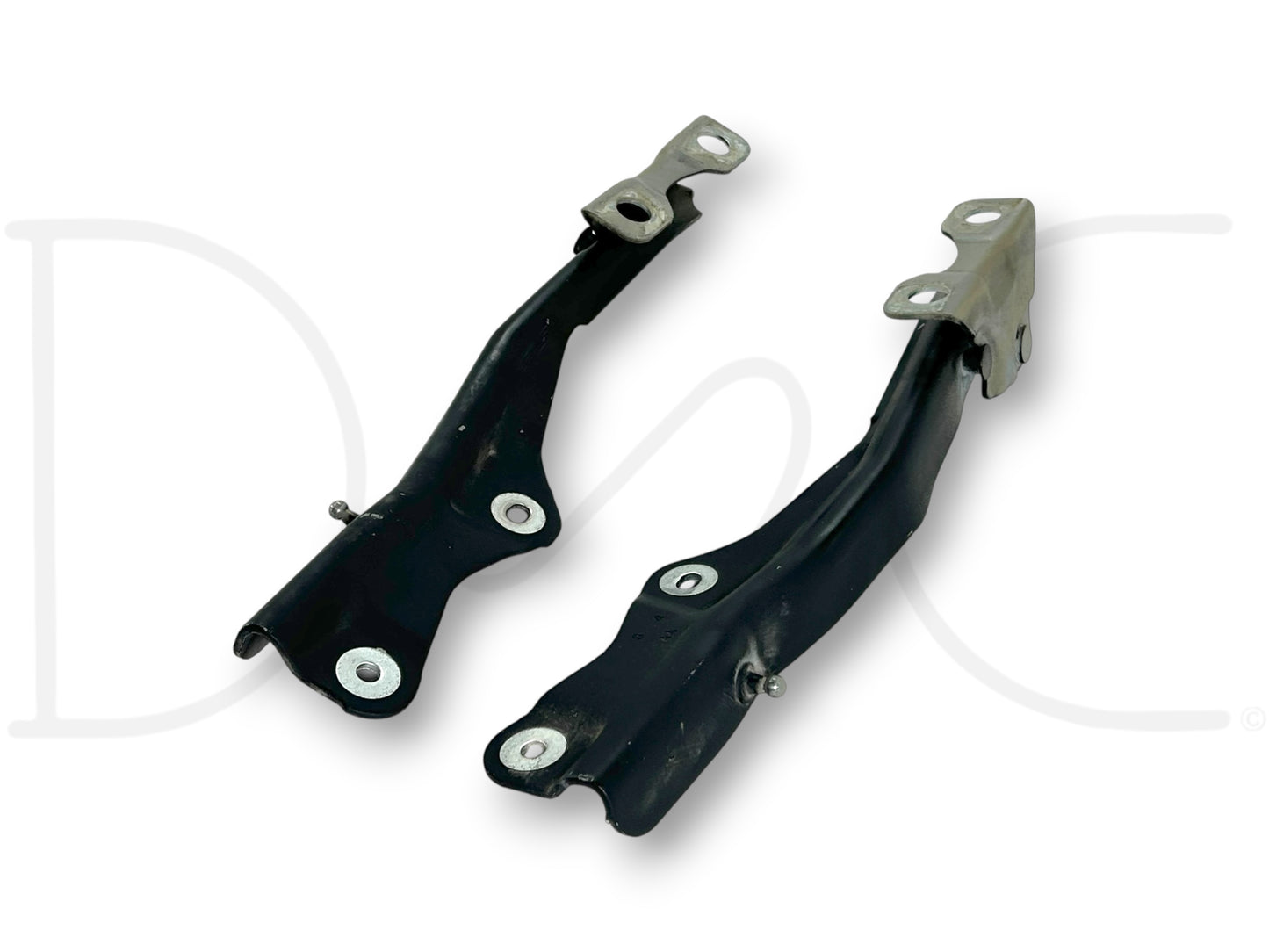 99-07 Ford F250 F350 Super Duty Hood Hinge Set Black Hood Hinges OE RH LH Pair