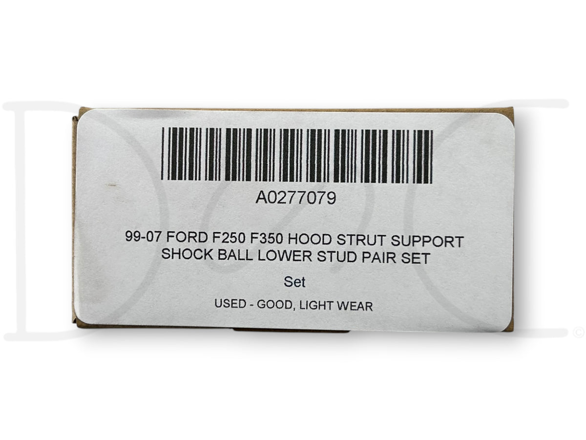 99-07 Ford F250 F350 Hood Strut Support Shock Ball Lower Stud Pair Set