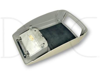 05-07 Ford F250 F350 Overhead Console Glasses Storage Flint Gray 5C34-25519A58-A