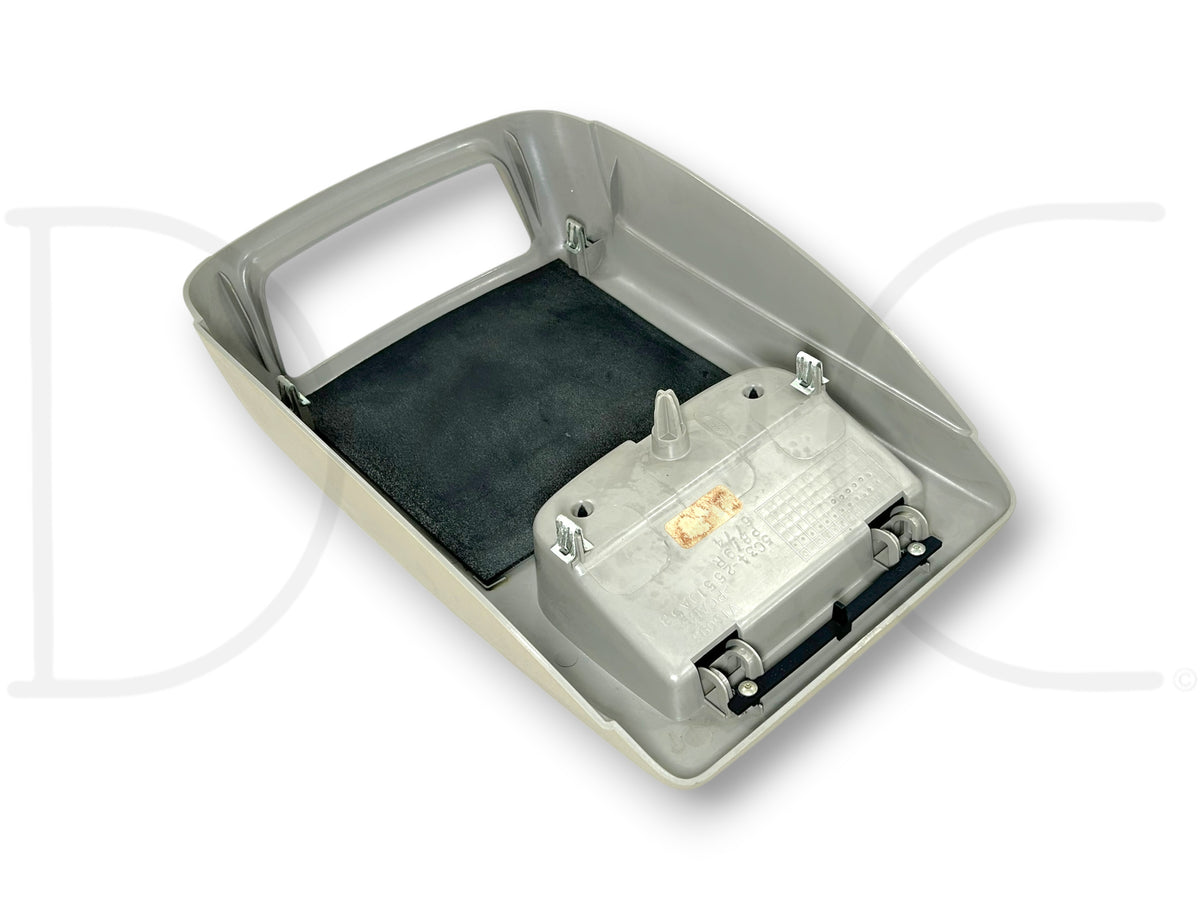 05-07 Ford F250 F350 Overhead Console Glasses Storage Flint Gray 5C34-25519A58-A