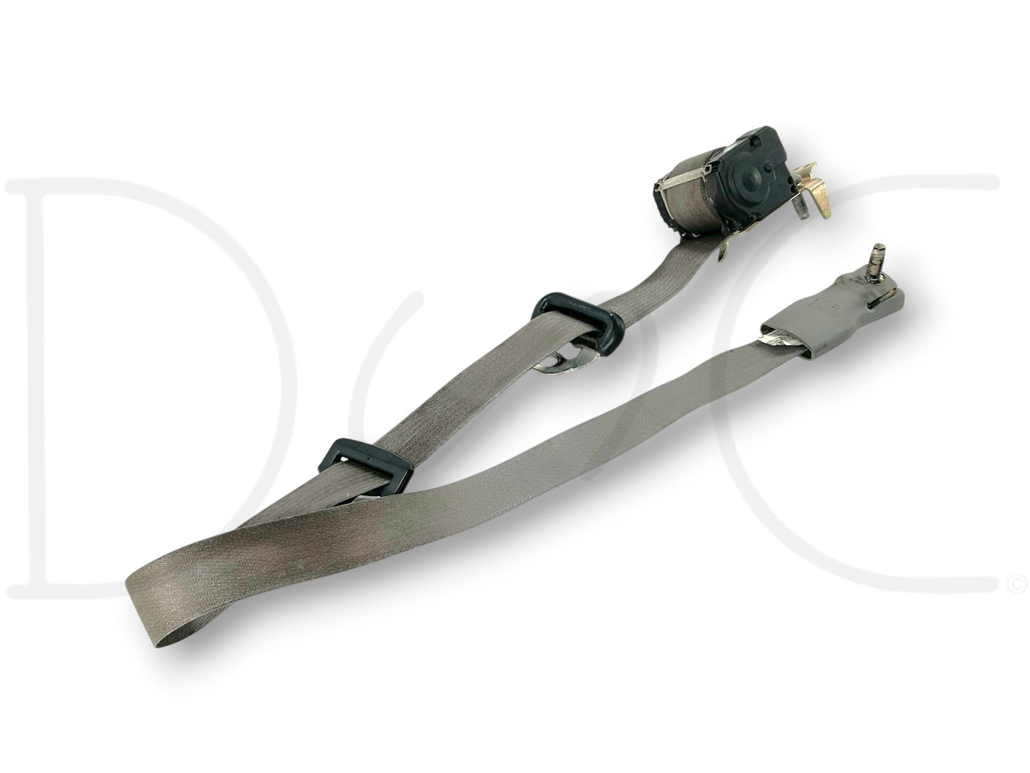 05-07 Ford F250 F350 LH Left Driver Front Seat Belt Seatbelt Gray OE