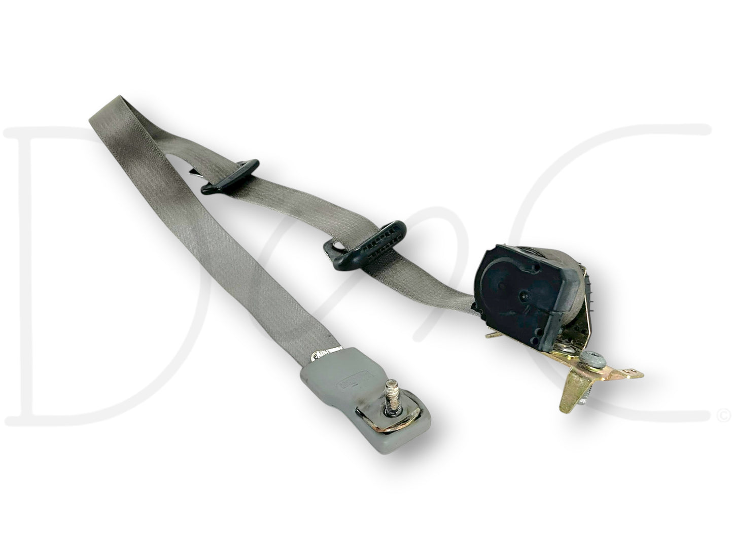 05-07 Ford F250 F350 LH Left Driver Front Seat Belt Seatbelt Gray OE