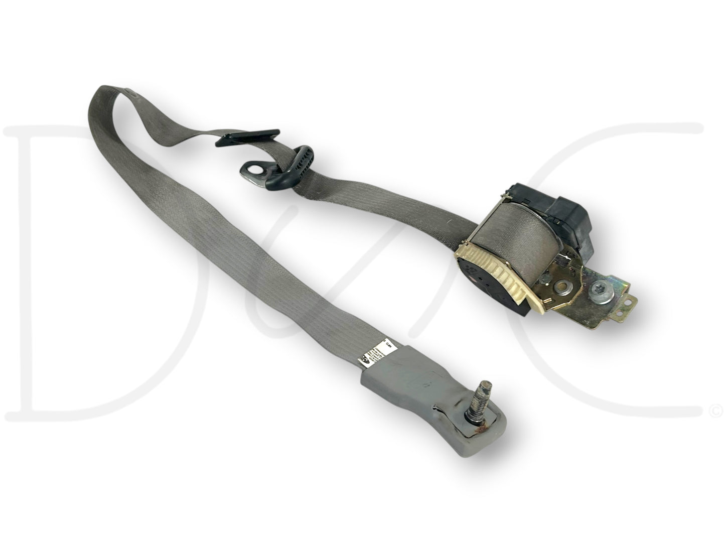 05-07 Ford F250 F350 RH Right Passenger Front Seat Belt Seatbelt Gray OE