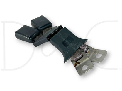 03-07 Ford F250 F350 Rear Seat Belt Seatbelt Latch Buckle Double Gray OE