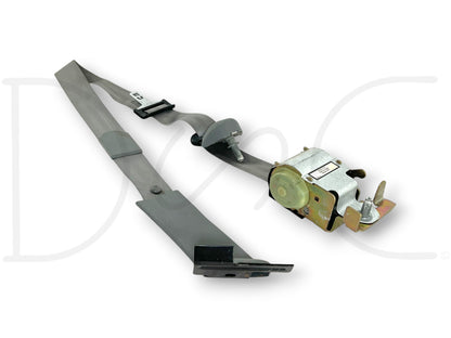 05-07 Ford F250 F350 RH Right Passenger Rear Seat Belt Seatbelt Gray OE