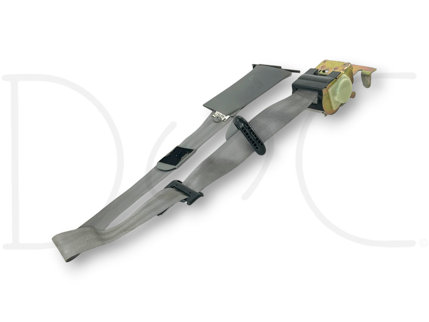 05-07 Ford F250 F350 RH Right Passenger Rear Seat Belt Seatbelt Gray OE