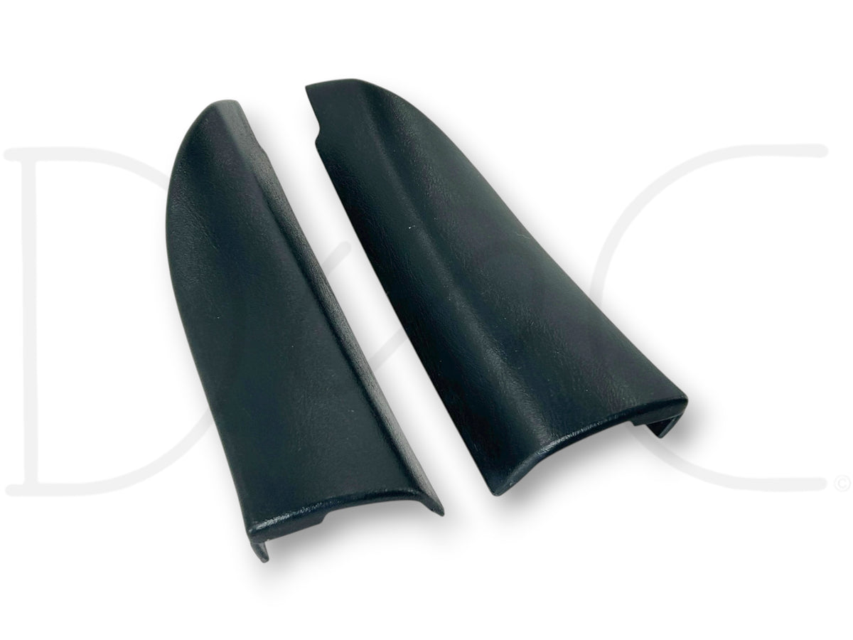 99-07 Ford F250 F350 LH RH Left Right Door Sail Trim Panel Covers Set Black OE