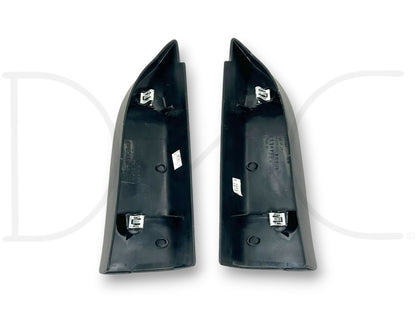 99-07 Ford F250 F350 LH RH Left Right Door Sail Trim Panel Covers Set Black OE