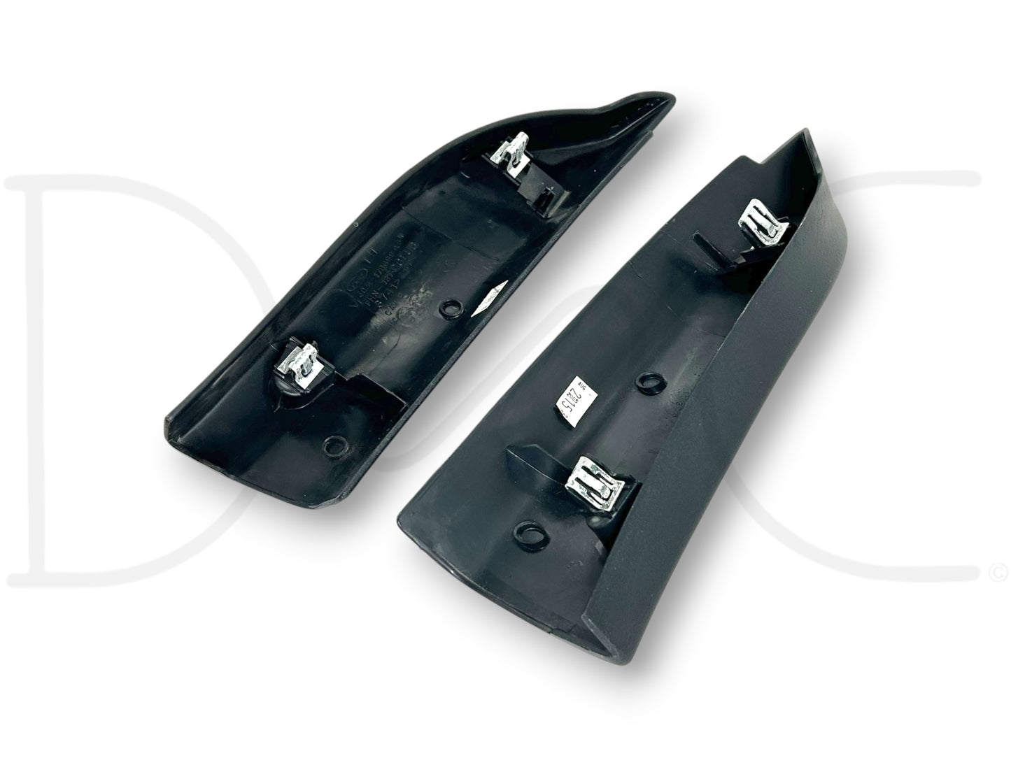 99-07 Ford F250 F350 LH RH Left Right Door Sail Trim Panel Covers Set Black OE