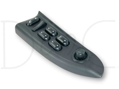06-07 Ford F250 F350 LH Left Driver Front Power Window Lock Switch Panel Black