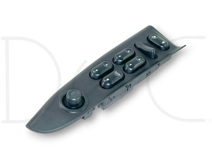 06-07 Ford F250 F350 LH Left Driver Front Power Window Lock Switch Panel Black