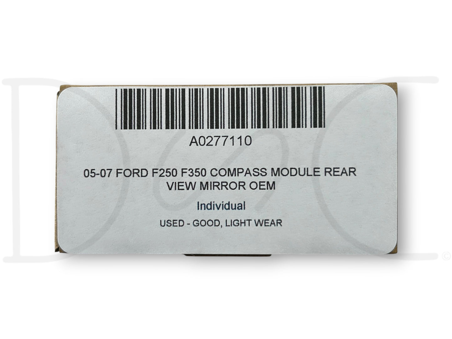 05-07 Ford F250 F350 Compass Module Rear View Mirror OEM