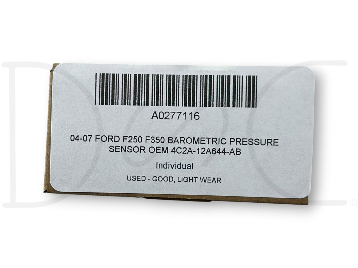 04-07 Ford F250 F350 Barometric Pressure Sensor OEM 4C2A-12A644-AB