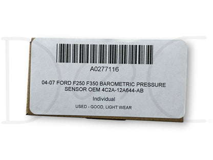 04-07 Ford F250 F350 Barometric Pressure Sensor OEM 4C2A-12A644-AB