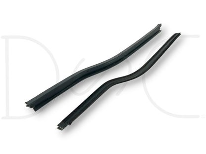 99-07 Ford F250 F350 LH Left Driver Front Door Window Sweep Seal Set OE Sweeps