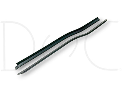 99-07 Ford F250 F350 RH Right Passenger Front Door Window Sweep Seal Set Sweeps